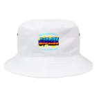 人食べるのグラフィティ「正義」 Bucket Hat