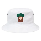 銀ペニ🐘🦷の杉の木ピクトグラム Bucket Hat