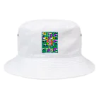 PSYCHEDELIC ART Y&Aのかくせい！ Bucket Hat