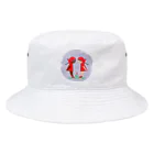 ワシキタチナツ|Illustrationの赤い頭巾のあかずきん Bucket Hat
