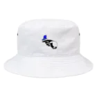 まるむし女房のshirokuro鳥 Bucket Hat