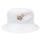 なにぬ猫-YAのうちの子にくきゅうポートレート★Lucky Bucket Hat