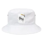 BANMIKASのBANMIKAS  Scribble print Bucket Hat