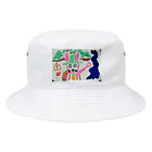 悲しみのウサのウサの冒険ハット Bucket Hat