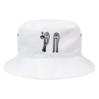 グロテスクトイボックスのコーヒーモンスタァ Bucket Hat