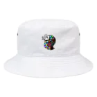 papico001のオシャレなミジンコ　おしゃみじ君 Bucket Hat