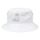 CAREERのツンデレの猫　RINA Bucket Hat