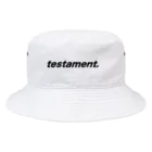 TESTAMENTのTESTAMENT Logo  バケットハット