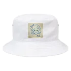 青い鳥のgirl Bucket Hat