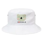 イラストレーター yasijunのＩはーとＫＯＡＬＡ Bucket Hat