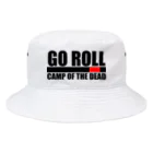 CAMP OF THE DEADのGO　ROLL　柔術黒帯シリーズ バケットハット