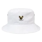 Little riroの犬のリロちゃん(ロゴ入り) Bucket Hat