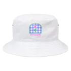 moonsodaのtulip×check Bucket Hat