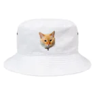 tankotantamaのなにも言わずともねこ好き宣言ができる❗️ドヤ顔ネコちゃん Bucket Hat