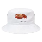 脂身通信Ｚの牛フィレ Bucket Hat