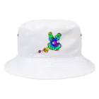 mujigae artのrabbit Bucket Hat