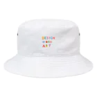 asobitoのDESIGN WORK ART  Bucket Hat