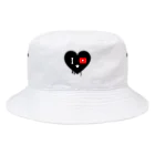 Shop-TのI love youtube Bucket Hat