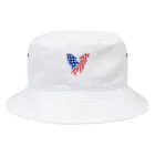 Fred HorstmanのAmerican Bald Eagle Bucket Hat