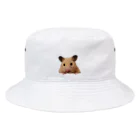 ぽちのひょっこりぽち Bucket Hat