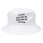 NUMBER-8のANTI COVID-19 CLUB(BLACK) Bucket Hat