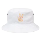 akiのそばにいてくれるうさぎ Bucket Hat