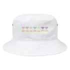 moctaaのハートのいきもの つるめちゃん Bucket Hat