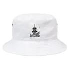 ヤマムーの八坂の塔 Bucket Hat