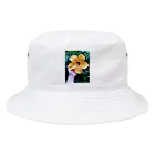 DAMARY Shopのハイビスカス Bucket Hat