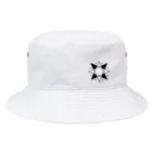 まとりこや ショップのりょうたロゴ(ホワイト) ハット Bucket Hat