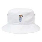 くるくるドーナツのみのクマさん Bucket Hat