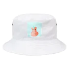 AKUBI工房のCREAM DOG2 Bucket Hat