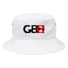 G.B.Hのロゴ バケットハット/ホワイト Bucket Hat