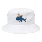 サメ わりとおもいのキーウィ・オン・シャーク Bucket Hat