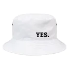 oka__のyes.no. Bucket Hat