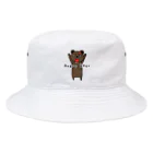 麦畑のおこ熊 Bucket Hat