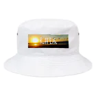 Ruff-LifeのRuff Life オリジナルフォト Sunset Bucket Hat