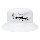 イラスト MONYAAT のキングサーモンへ Bucket Hat