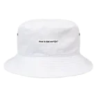 Ingrid de WitのRandom thoughts 2 Bucket Hat