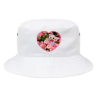 メルティカポエミュウの薔薇とベリー❤️ Bucket Hat