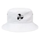 てけてけ屋【teketekeya】のシンプル幾何学模様 Bucket Hat