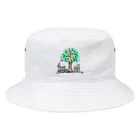 PivotHingeのBucketHat(White)/PivotHinge (7) Bucket Hat