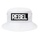 GALACTIC REBELのREBEL BLACK バケットハット