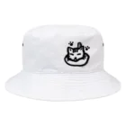 舞い散る桜のねこちゃん Bucket Hat