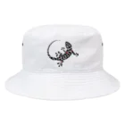 エキゾアシス【爬虫類ショップ】のEXOASISロゴバケットハット Bucket Hat