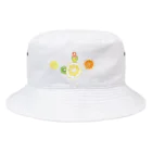 小桜森のコザクラとフルーツ Bucket Hat