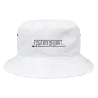 GALACTIC REBELのREBEL LINE BLACK Bucket Hat