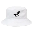 ハレロイのフェザーHAREROI Bucket Hat