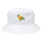 霜降りゾンビのカルガモちゃん Bucket Hat