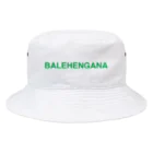 TOKYO LOGOSHOP 東京ロゴショップのBALEHENGANA -バレヘンガナ ばれへんがな-グリーンロゴキャップ・ハット帽子 バケットハット